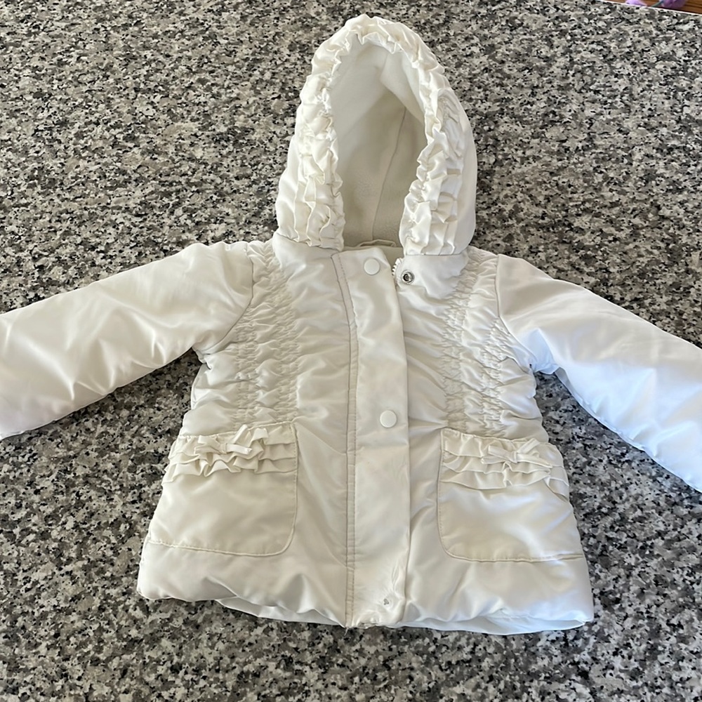 Creme colored toddler jacket